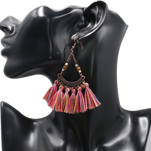 Jewelry - NEW boho tassel earrings